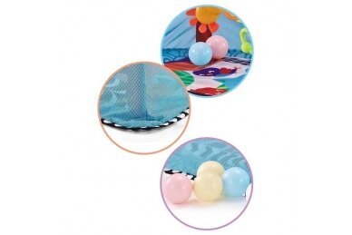 Multifunctional playmat with 18 balls Blue Animals 1 Multifunctional playmat with 18 balls Blue Animals 1