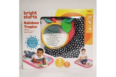 Baby Activity Mat Bright Starts RAINBOW TROPICS 3