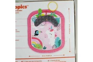Baby Activity Mat Bright Starts RAINBOW TROPICS 4