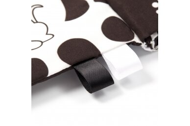 Educational cloth book with teether BabyOno BLACK&WHITE 6