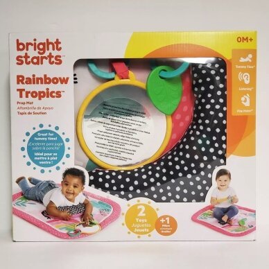 Lavinamasis kilimėlis Bright Starts RAINBOW TROPICS 3 Lavinamasis kilimėlis Bright Starts RAINBOW TROPICS 3