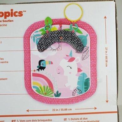 Lavinamasis kilimėlis Bright Starts RAINBOW TROPICS 4 Lavinamasis kilimėlis Bright Starts RAINBOW TROPICS 4