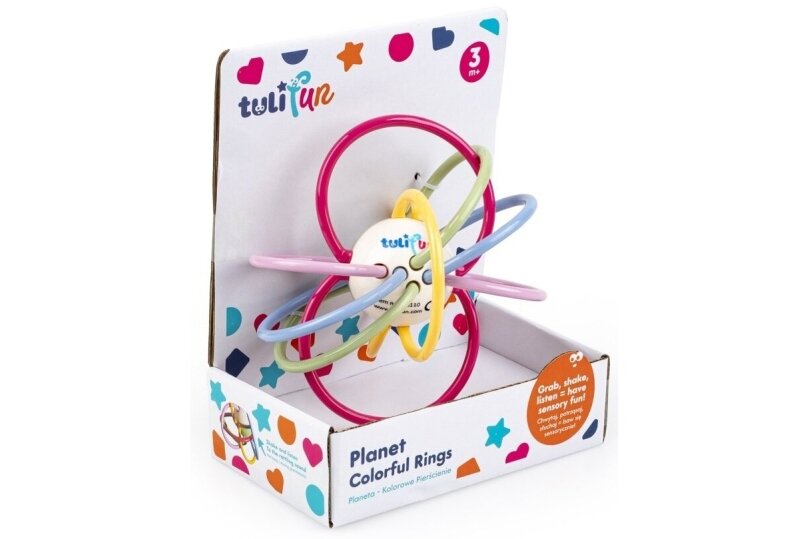 Educational toy TuliFun PLANET COLORFUL RINGS 1 Educational toy TuliFun PLANET COLORFUL RINGS 1