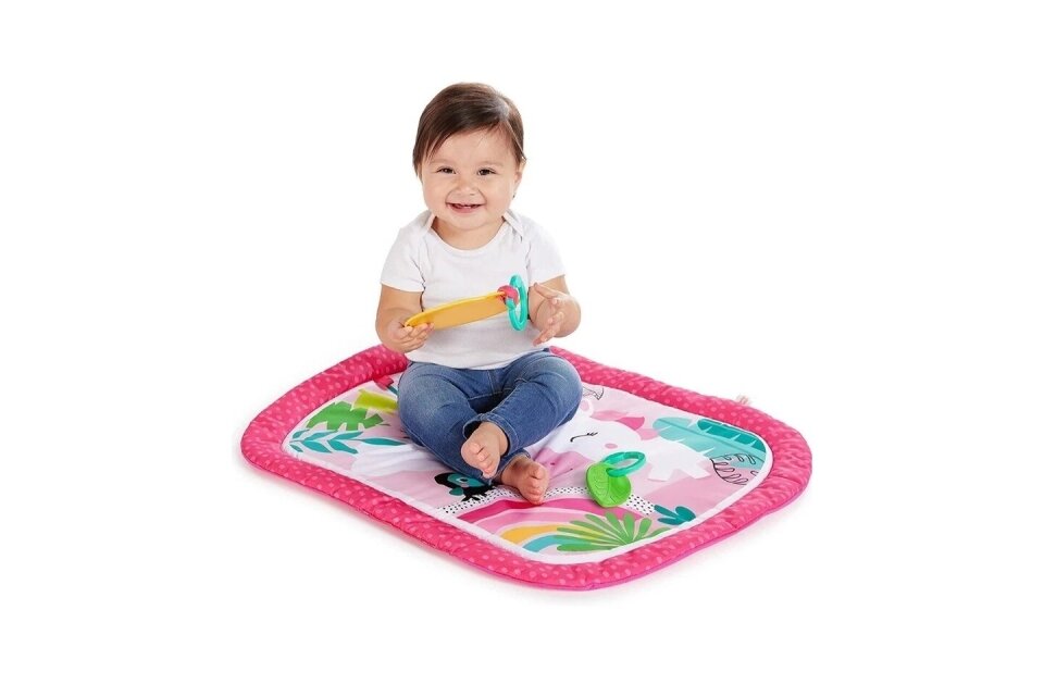 Baby Activity Mat Bright Starts RAINBOW TROPICS 1 Baby Activity Mat Bright Starts RAINBOW TROPICS 1