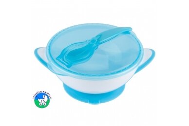 Suction bowl with spoon BabyOno 1063