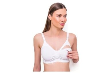 Nursing Bra with Flaps BabyOno 506, size 70-75C Nursing Bra with Flaps BabyOno 506, size 70-75C