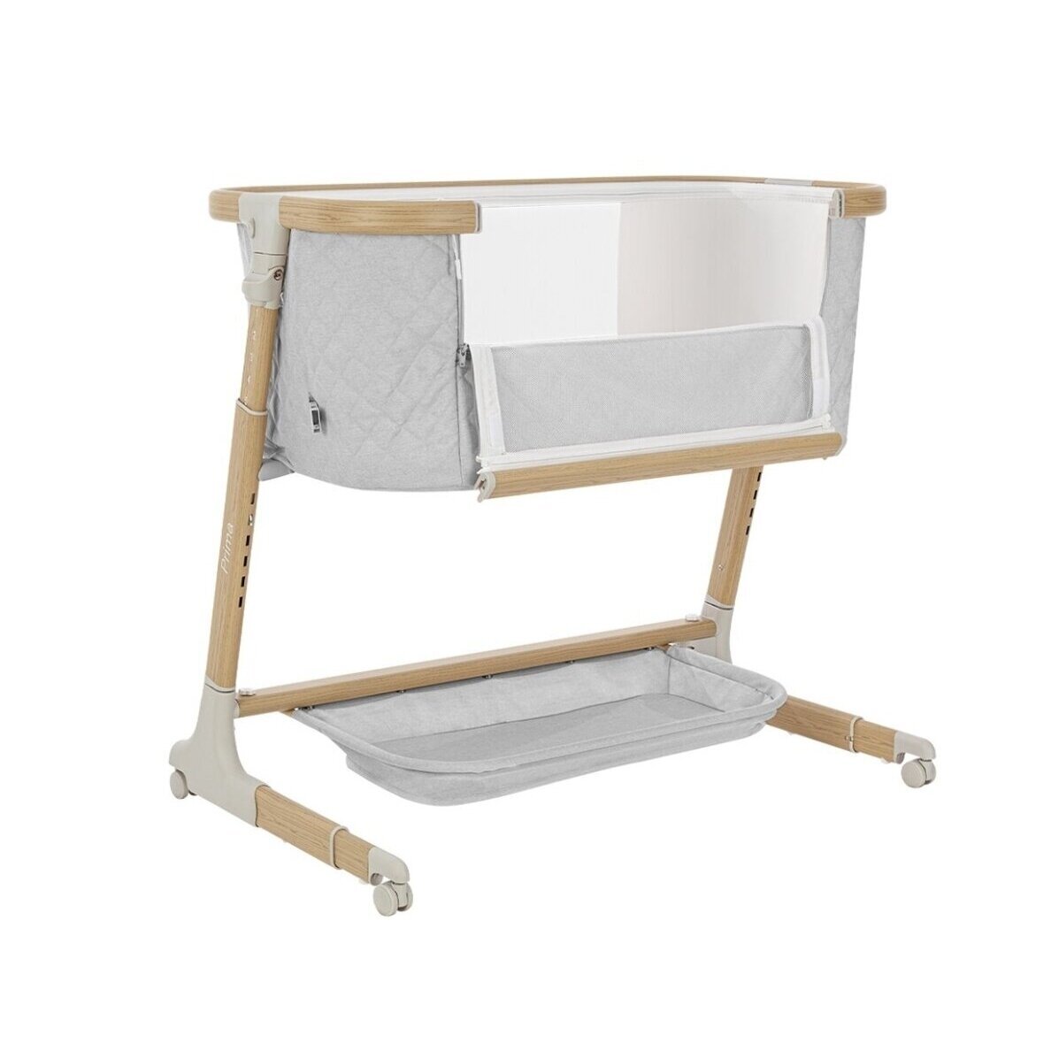 Кроватка-качалка Carrello PRIMA Cloud Grey 1 Кроватка-качалка Carrello PRIMA Cloud Grey 1