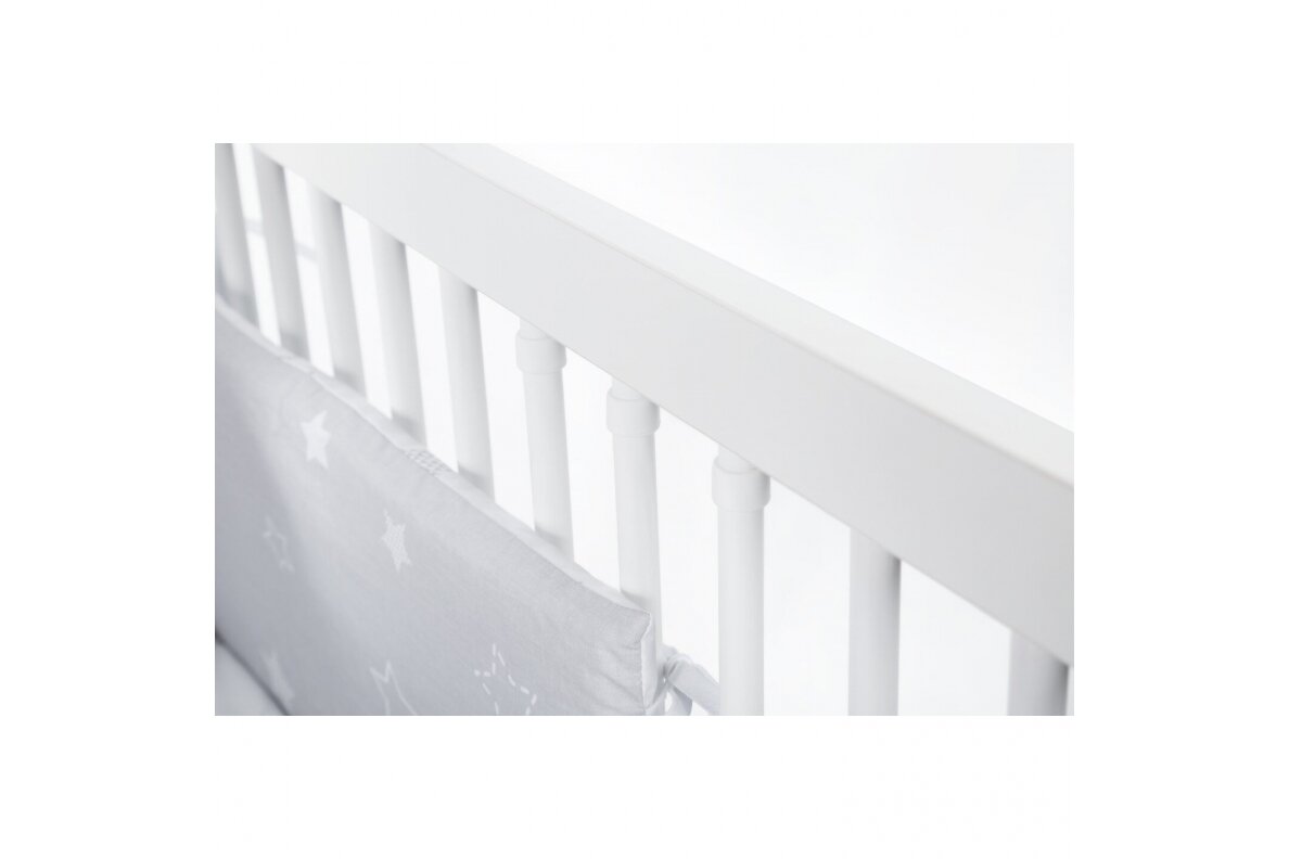 Baby cot Klupś NEL CLOUD White 6 Baby cot Klupś NEL CLOUD White 6