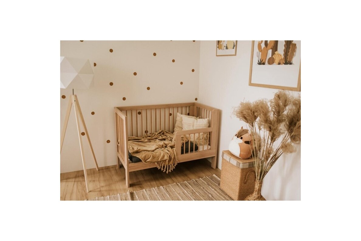 Baby cot Klupś OLIVIA Buk 3