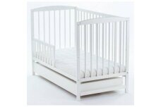 Baby cot Drewex KUBA  DE LUX with driwer and removable side
