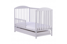 Baby cot Drewex PETIT FOX  DELUX with driwer and removable side