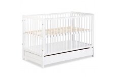 Baby cot Klupś TIMI with driwer and removable side