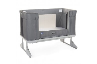 Sleeping cot Chicco NEXT2ME FOREVER Moon Grey 1