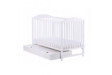 Baby cot Drewex PETIT FOX  DELUX with driwer and removable side 2