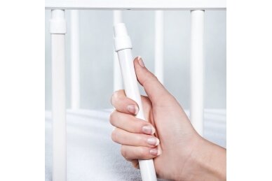 Baby cot Klupś NEL CLOUD White 5 Baby cot Klupś NEL CLOUD White 5