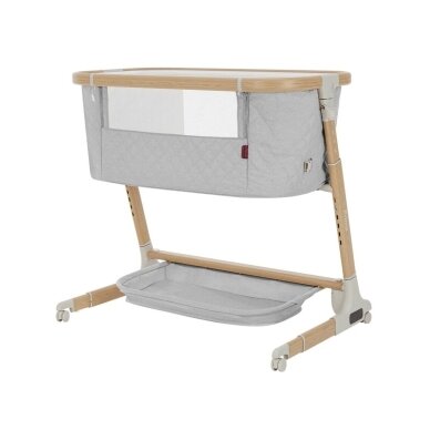 Кроватка-качалка Carrello PRIMA Cloud Grey