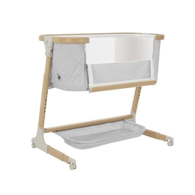 Кроватка-качалка Carrello PRIMA Cloud Grey 1