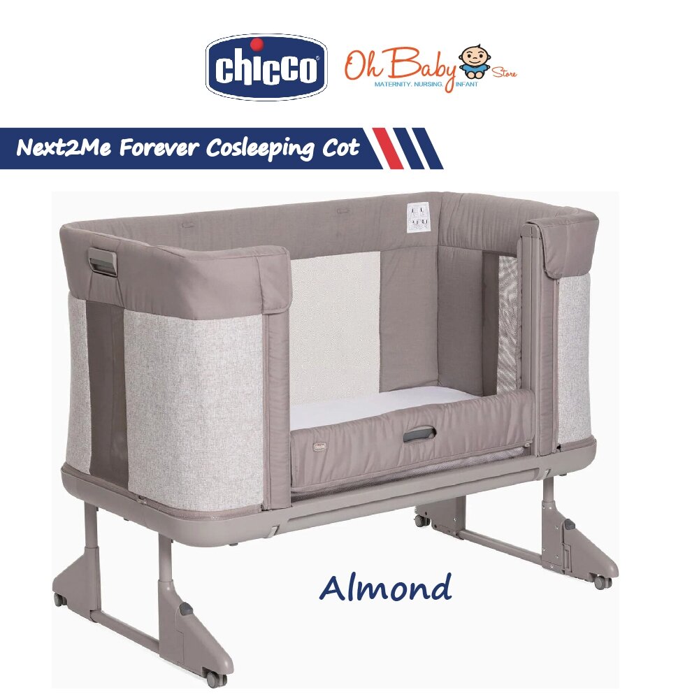 NICE to meet YOU !! gracolle CANBA!! チトセ Sleeping cot Chicco NEXT2ME FOREVER Almond | Cribs | Child's room