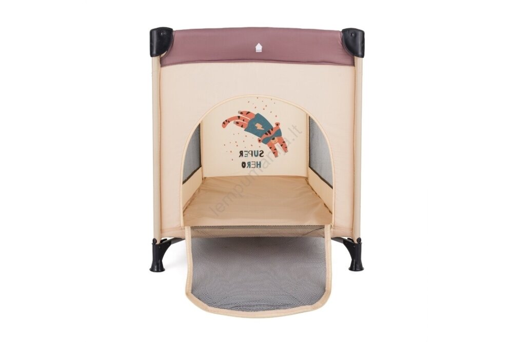 Baby Travel Cot Petite&Mars KOOT TIGER super HERO 2 Baby Travel Cot Petite&Mars KOOT TIGER super HERO 2