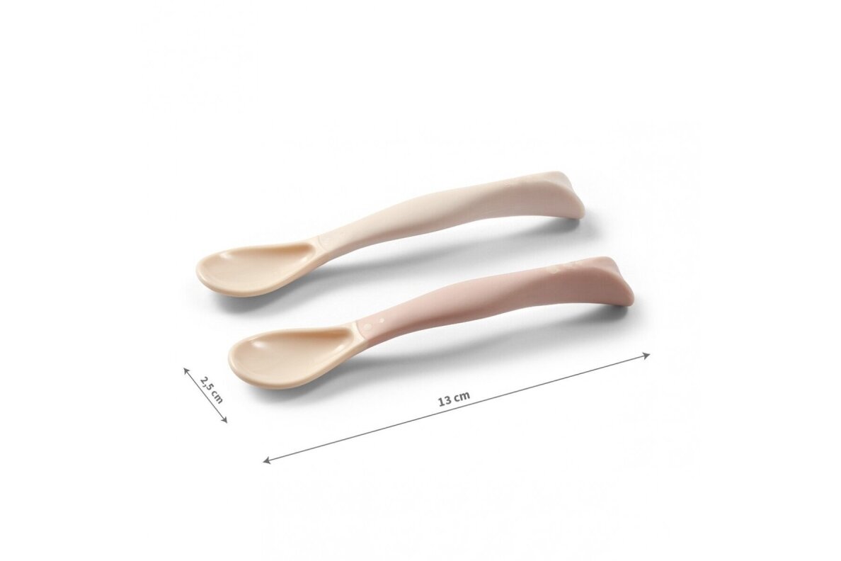 ⭐Flexible Spoons 2 pcs, BabyOno 1066/06 1