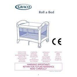 Maniežas-lovyte Graco ROLL A BED 3