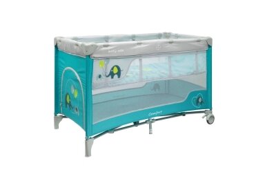 Baby Travel Cot BabyMix-2 Blue Baby Travel Cot BabyMix-2 Blue