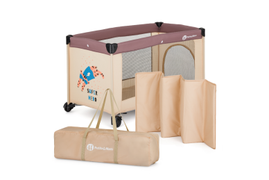 Baby Travel Cot Petite&Mars KOOT TIGER super HERO Baby Travel Cot Petite&Mars KOOT TIGER super HERO