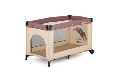 Baby Travel Cot Petite&Mars KOOT TIGER super HERO 3
