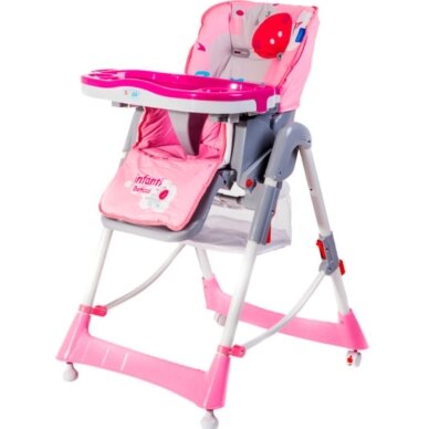 Maitinimo kėdutė Beticco INFANTI Pink Maitinimo kėdutė Beticco INFANTI Pink