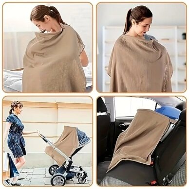 Maitinimo skraistė Beige 2 Maitinimo skraistė Beige 2