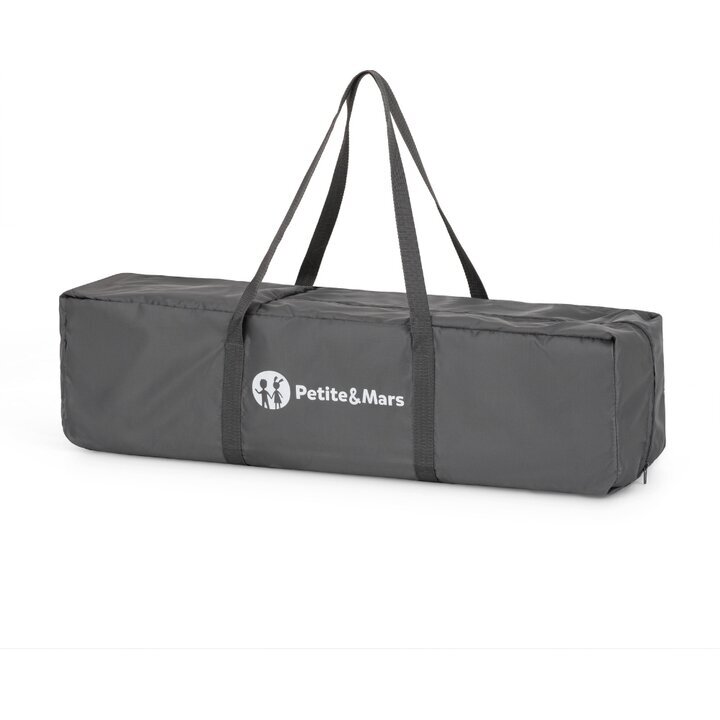 Maniežas-lovytė Petite&Mars KOOT LITE Dark Grey 3 Maniežas-lovytė Petite&Mars KOOT LITE Dark Grey 3