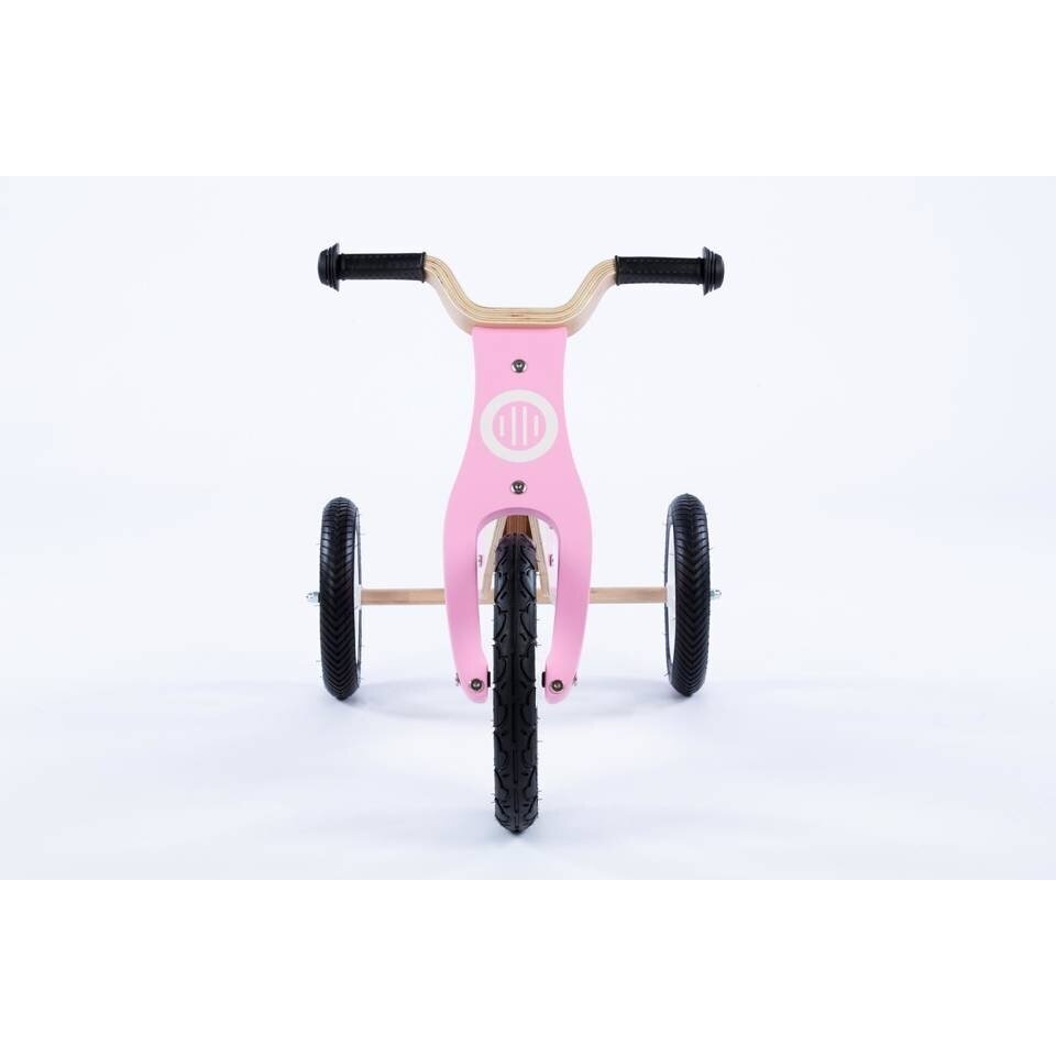 Балансовый велосипед 2in1  MOOVKEE JANE  Natural Wood/Sweet Pink 2