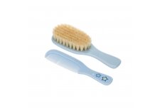 Brush and Comb with Soft Natural Bristles Canpol 7/406