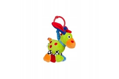 Soft hanging toy with rattle Canpol CRAZY ANIMALS