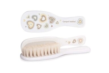Brush and Comb with Soft Natural Bristles Canpol 7/406 Brush and Comb with Soft Natural Bristles Canpol 7/406