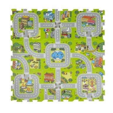 Мягкие коврики Puzzles Smily Play STREET Мягкие коврики Puzzles Smily Play STREET