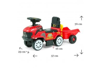 Milly Mally Ride on Rolly Plus Red 2