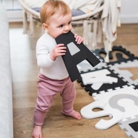 Minkštas kilimėlis-dėlionė BabyOno FOAM PUZZLES, 278/02 1 Minkštas kilimėlis-dėlionė BabyOno FOAM PUZZLES, 278/02 1