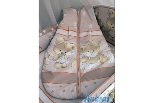 Sleeping bag Ankras MIKA Beige, 92-98 cm