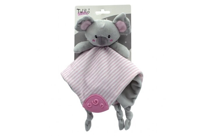 Security Blanket Loveys for Babies KOALA Pink