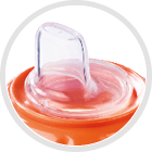 Mokomasis puodelis su silikoniniu snapeliu Canpol FUTURE DAYDREAMS 56/514 Pink 4