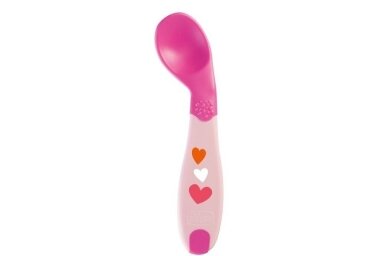 Educational curved spoon Chicco BABY'S FIRST SPOON