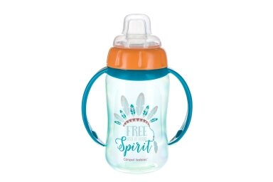 Training Cup Silicon Spout Canpol FUTURE DAYDREAMS 56/514 Turquoise Training Cup Silicon Spout Canpol FUTURE DAYDREAMS 56/514 Turquoise