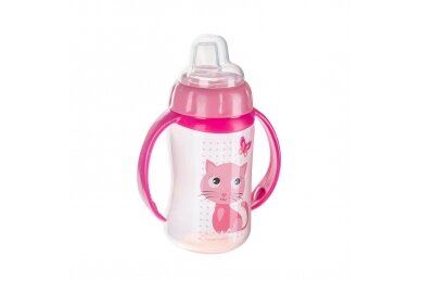 Training Cup Silicon Spout CUTE ANIMALS 56/512 Pink 1 Training Cup Silicon Spout CUTE ANIMALS 56/512 Pink 1