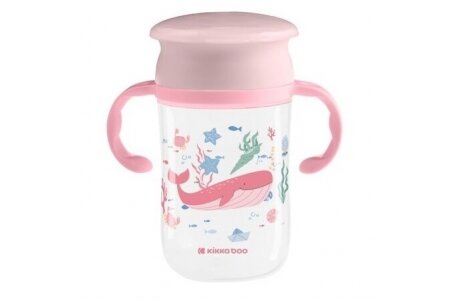 KikkaBoo® 360° drinking cup DEEP SEA Pink KikkaBoo® 360° drinking cup DEEP SEA Pink
