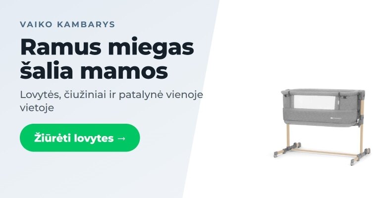 Vaiko kambarys – lovytės ir čiužiniai