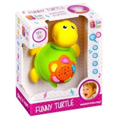 Музыкальная игрушка BamBam Funny Turtle