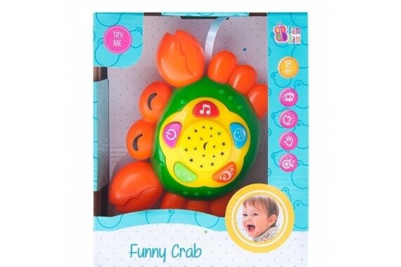 Musical toy BamBam Funny CRAB 1 Musical toy BamBam Funny CRAB 1