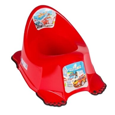 Neslystantis muzikinis Naktipuodis Tega CARS Red Neslystantis muzikinis Naktipuodis Tega CARS Red