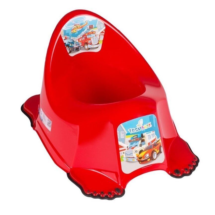 Neslystantis muzikinis Naktipuodis Tega CARS Red Neslystantis muzikinis Naktipuodis Tega CARS Red